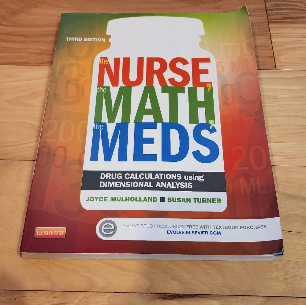 Nurse Math Meds Textbook 3rd Edition